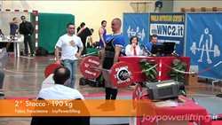 FABIO PRESCIMONE - 2° STACCO - 190 KG