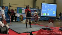 GABRIELE FIOLETTI - 3° STACCO - 207,5 KG