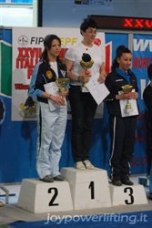 PREMIAZIONE CATEGORIA FEMMINILE -52 KG