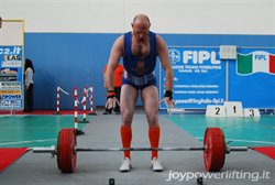 IN PEDANA - FABIANO FULVI - 2° STACCO - 260 KG