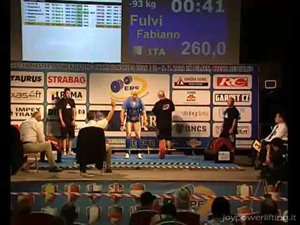 FABIANO FULVI - STACCO 260 KG