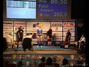 FABIANO FULVI - STACCO 260 KG