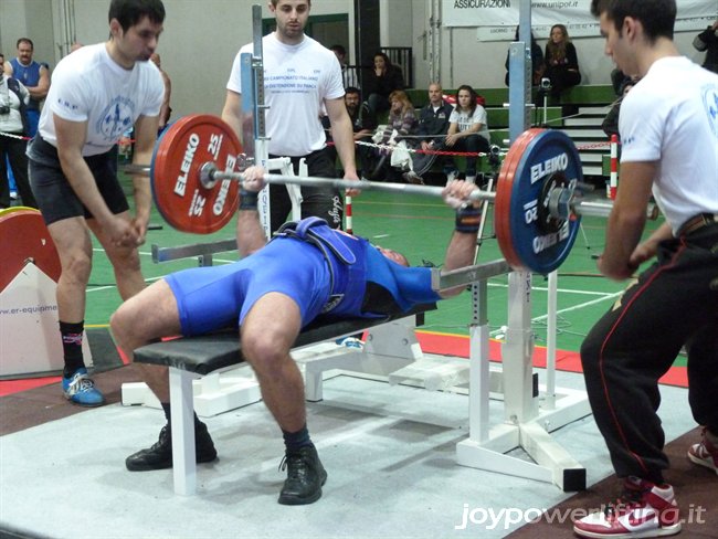 ANDREA LA ROCCA -  1° PANCA - 170 KG