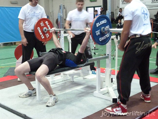 GABRIELE FIOLETTI - 2° PANCA - 115 KG