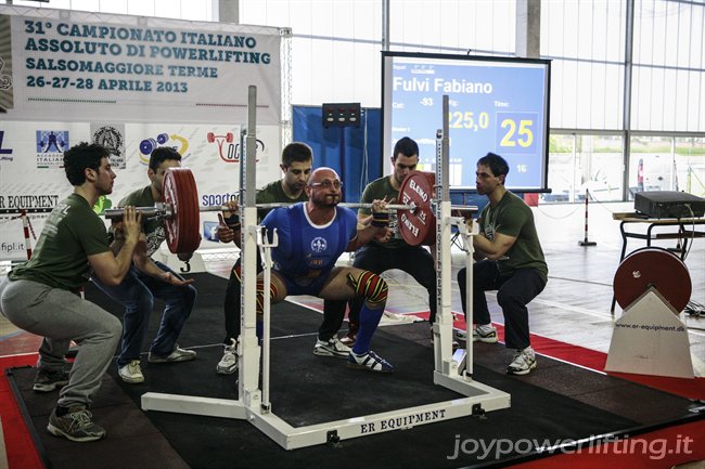 FABIANO FULVI - 2° SQUAT - 225 KG