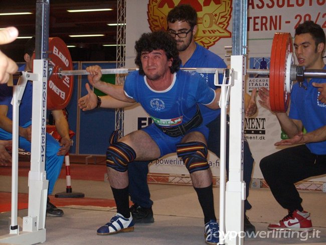 GABRIELE FIOLETTI - 2° SQUAT - 185 KG