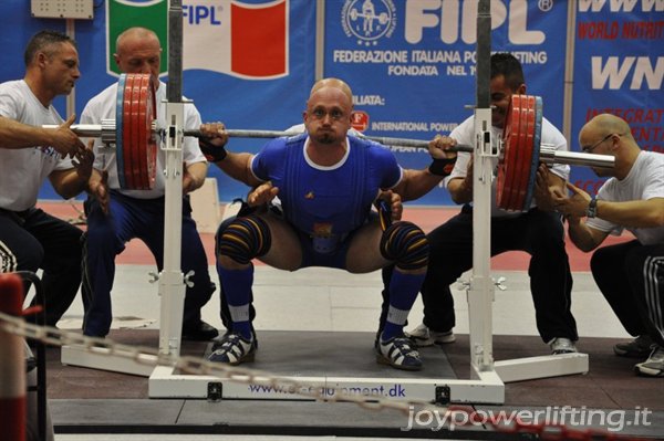 IN PEDANA - FABIANO FULVI - 3° SQUAT - 220 KG