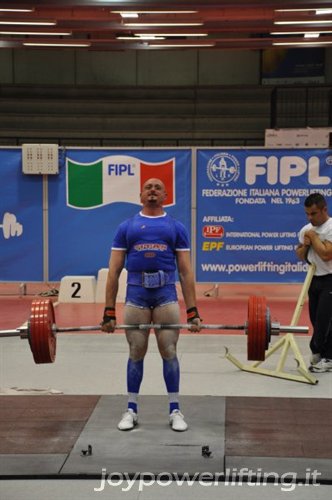 IN PEDANA - FABIANO FULVI - 1° STACCO - 250 KG