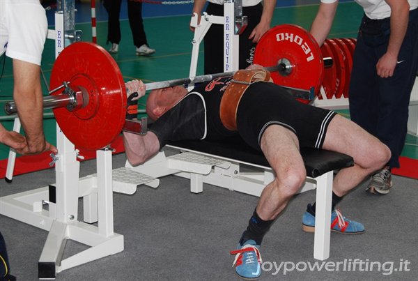 IN PEDANA - LUCA CENACCHI - 1° PANCA - 80 KG