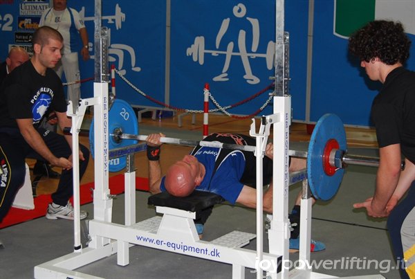 IN PEDANA - LUCA CENACCHI - 1° PANCA - 70 KG