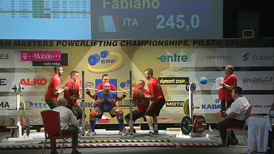 FABIANO FULVI - 3° SQUAT - 245 KG