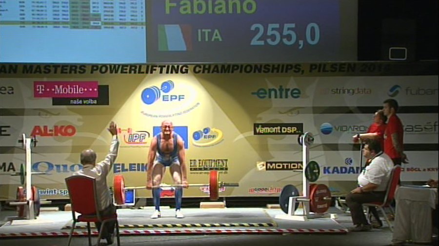 FABIANO FULVI - 3° DEADLIFT - 255 KG