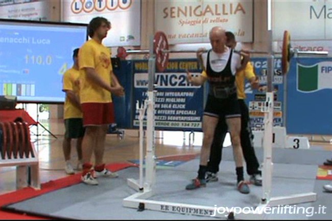 LUCA CENACCHI - 2° SQUAT - 110 KG