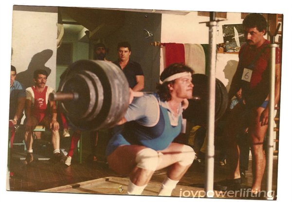 1980 - Campionati Centro Italia - Livorno - Squat 235 kg